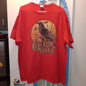 Colter Wall  2x     Red  T-shirt